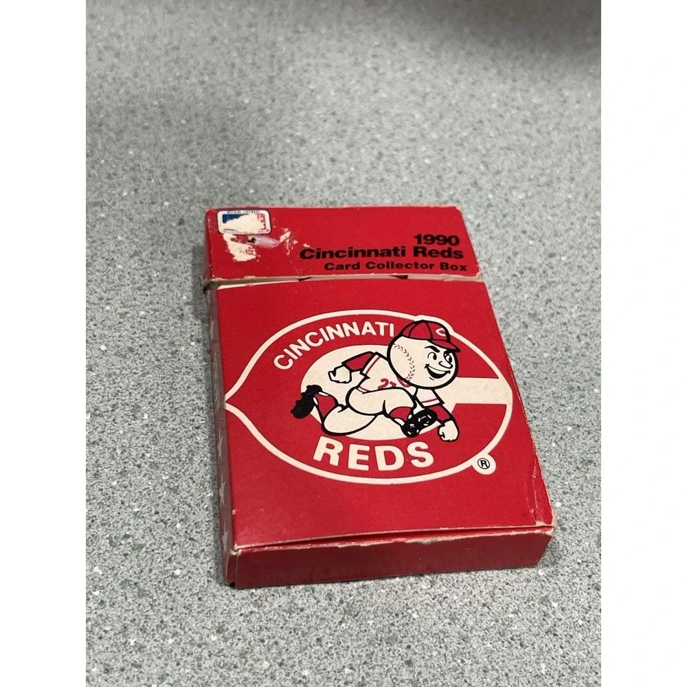 90s Late 80s Baseball cards Cincinnati Reds Tops MVP Cubs Collector Set
